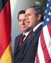 Chancellor Schroeder & President Bush 
