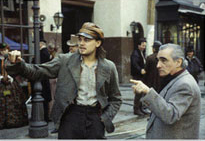 Gangs of New York - on the set