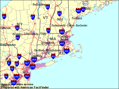 Massachusetts Map