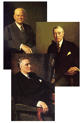 Hoover, Wilson, Roosevelt