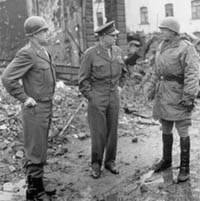 Bradley, Eisenhower, Patton