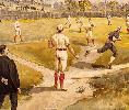 Baseball feld. 1887