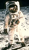 Aldrin auf dem Mond